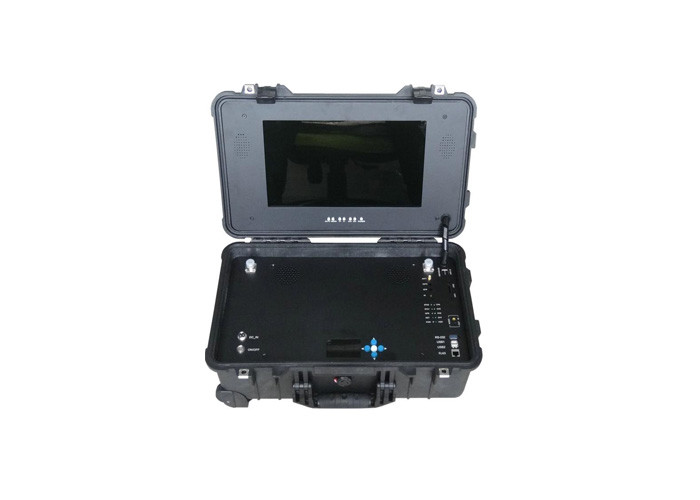 Ricevitore portatile della cartella COFDM video con il monitor LCD a 15,6 pollici H.264